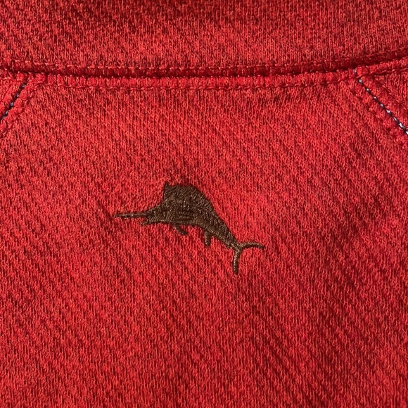 Tommy Bahama reversible sweater with half zip - Picture 6 of 9